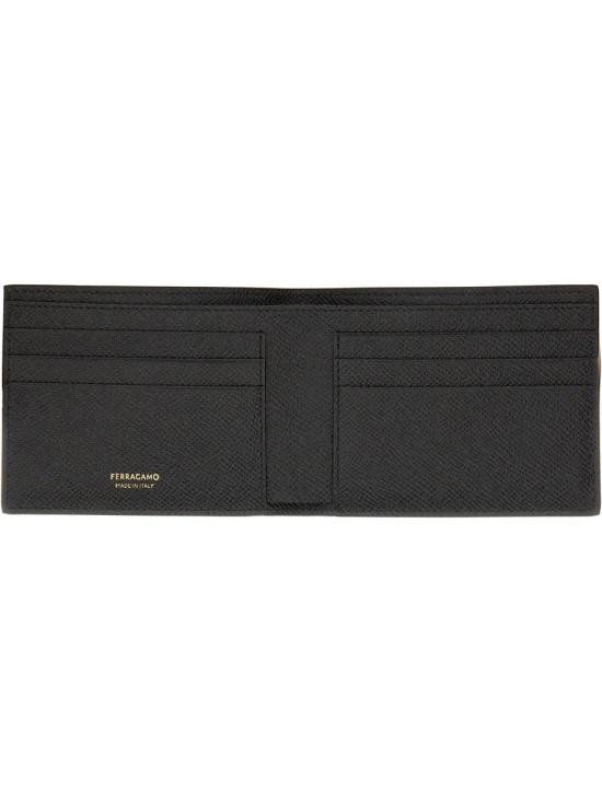 25FW 살바토레 페라가모 간치니 반지갑  775644 661451001 Black - SALVATORE FERRAGAMO