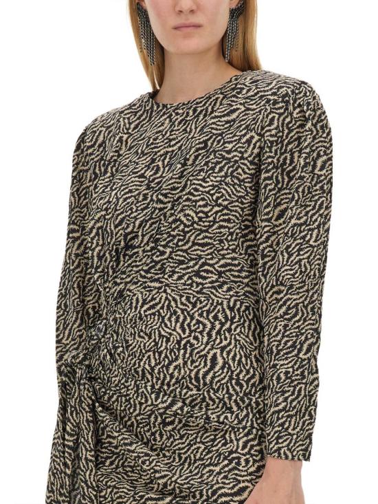 24FW 이자벨마랑에뚜왈 숏 원피스 RO0015FB B3J01EECBK MULTICOLOUR - ISABEL MARANT ETOILE