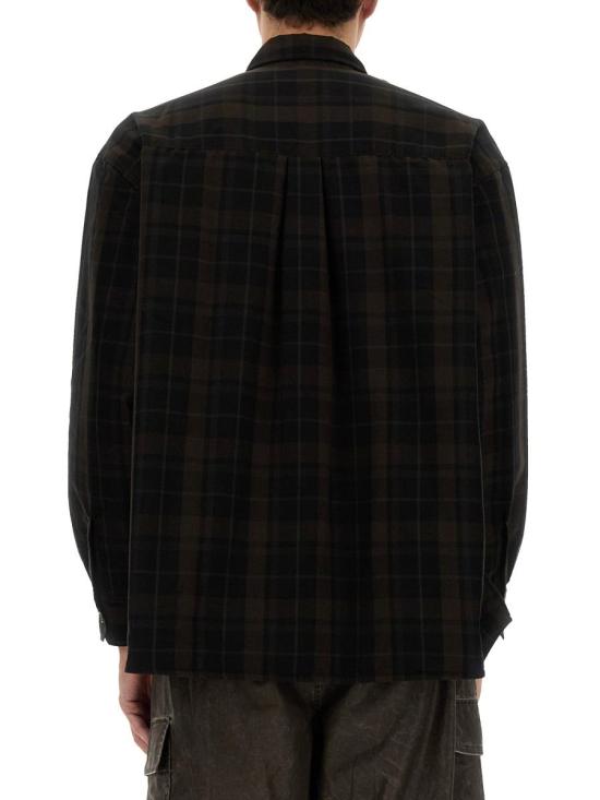 25SS 아워레가시 긴팔 셔츠 M2252OB BLACKSHEERSHADOWCHECK BROWN - OUR LEGACY