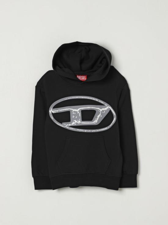 25FW [키즈] 디젤 풀오버 J02487KYAQK K900 Black