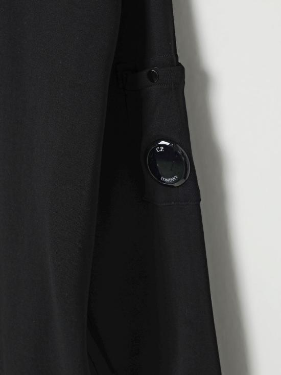 25FW [키즈] 씨피 컴퍼니 풀오버 CMF00XLCA76 60100 Black - C.P. COMPANY