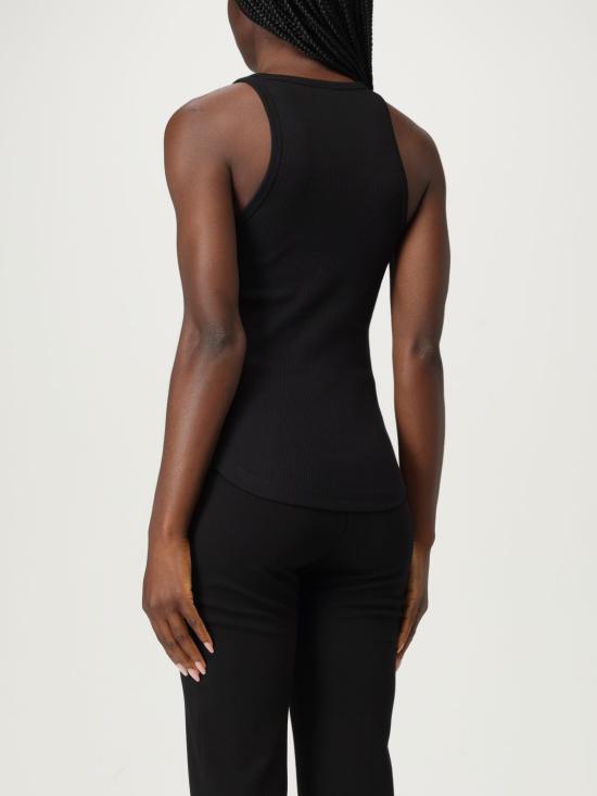 25FW 쿠레쥬 민소매 티셔츠 325JDE142JS0194 9999 Black - COURREGES