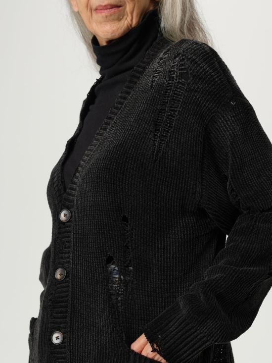 25FW 알13 스웨터 R13WY237 Y223A Black - R13