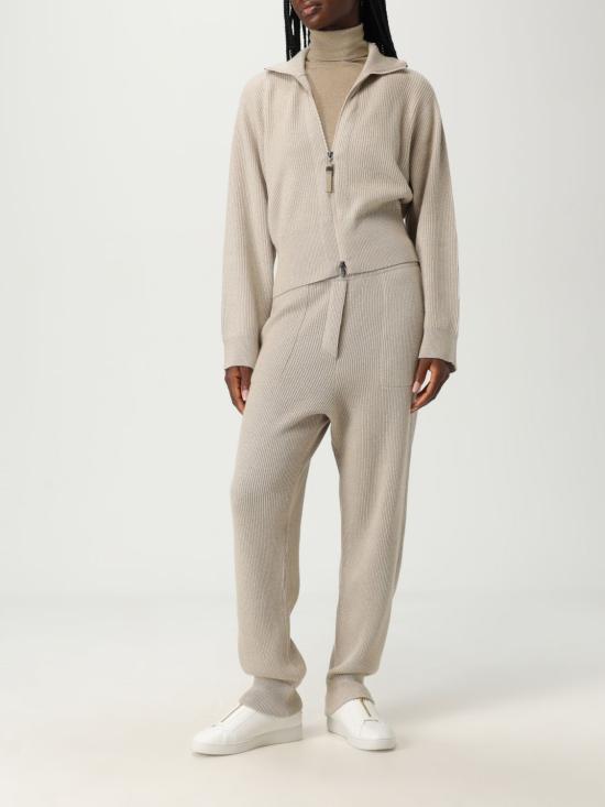 25FW 브루넬로 쿠치넬리 스트레이트 팬츠 M1E224799 CEF37 Gold - BRUNELLO CUCINELLI