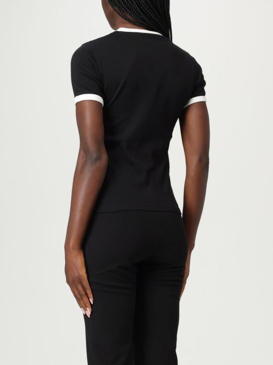 26SS 쿠레쥬 반팔 티셔츠 VESJTS017JS0070 9901 Black - COURREGES