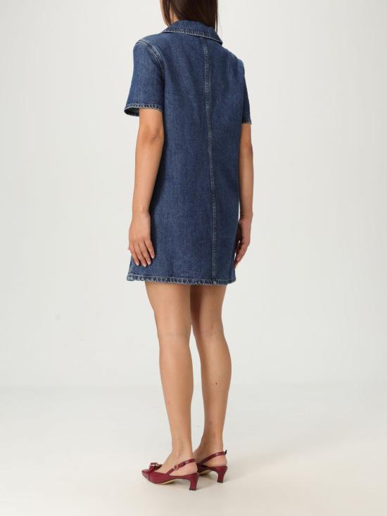 25FW 셀프 포트레이트 숏 원피스 PF25812SBL Blue - SELF PORTRAIT