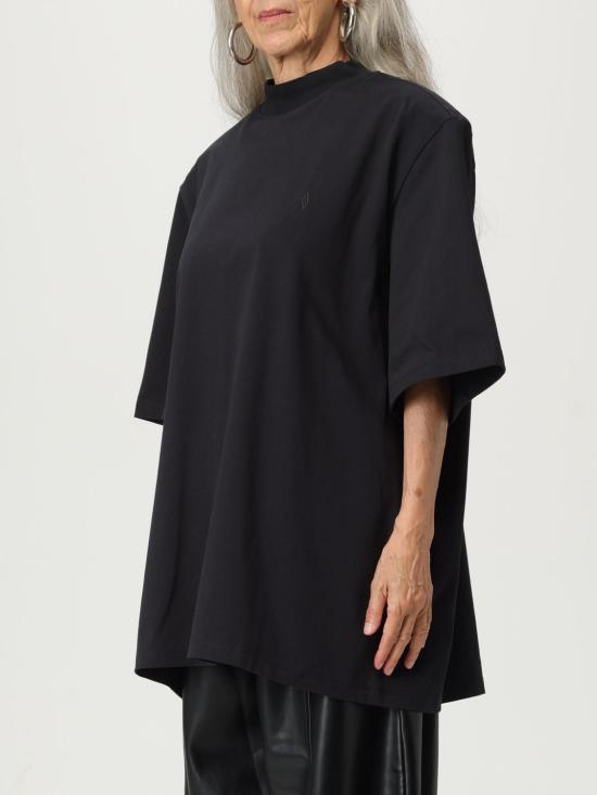 25FW 디 아티코 반팔 티셔츠 251WCT00173JJJ025AA 237 Black - THE ATTICO