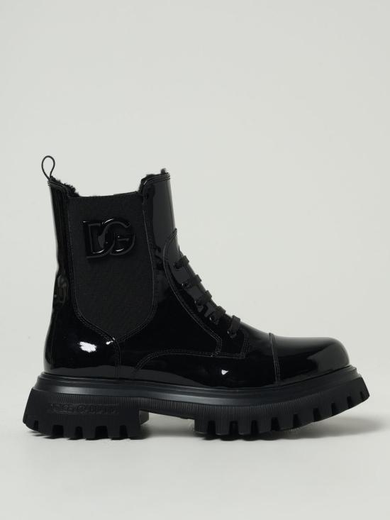 25FW [키즈] 돌체앤가바나 슈즈 D11360AW623 80999 Black