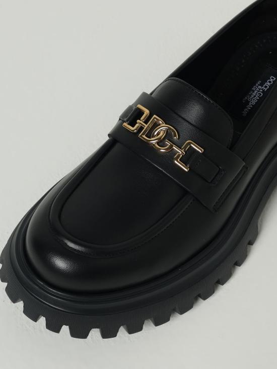 25FW [키즈] 돌체앤가바나 슈즈 D11351A1065 80999 Black - DOLCE & GABBANA