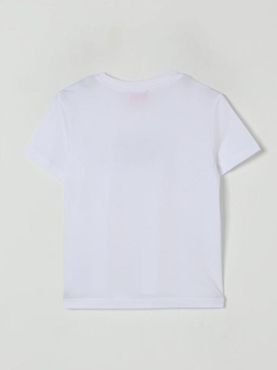 25FW [키즈] 디젤 티셔츠 J02371KYAUN K100 White - DIESEL