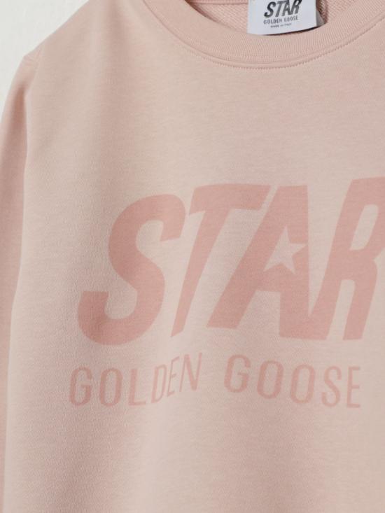 25FW [키즈] 골든구스 풀오버 GKP01279P00224725523 Pink - GOLDEN GOOSE