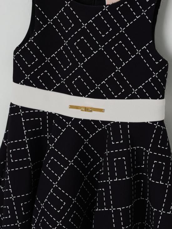 25FW [키즈] 엘리자베타프랜치 원피스 EGAB2190GA023 D948 Black - ELISABETTA FRANCHI