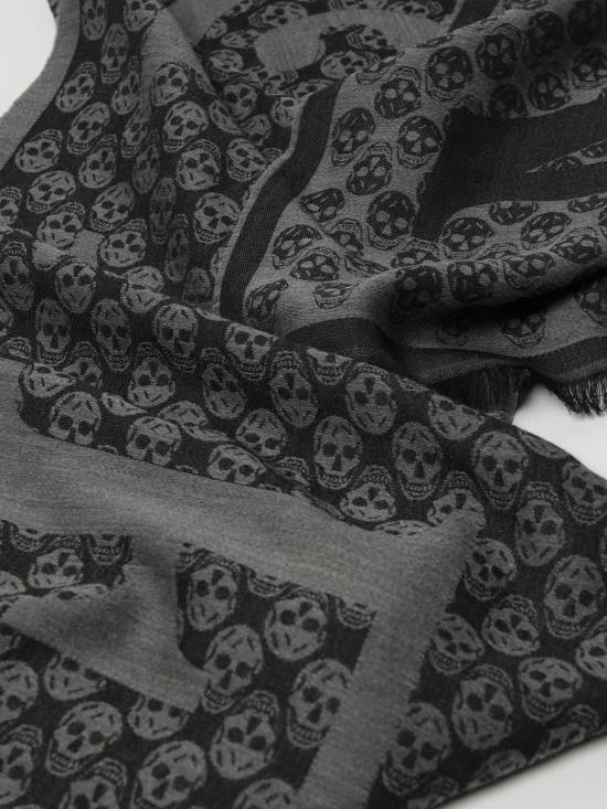 25FW 알렉산더 맥퀸 머플러/스카프 8353754200Q 1461 Grey - ALEXANDER MCQUEEN