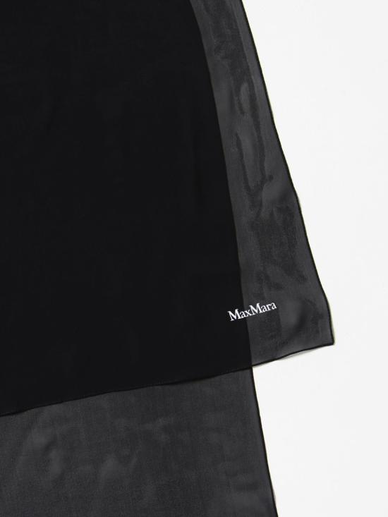 25FW 막스마라 머플러/스카프 2345410338600 002 Black - MAX MARA