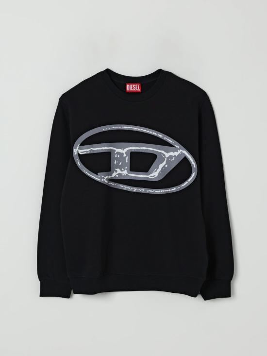 25FW [키즈] 디젤 풀오버 J02488KYAQK K900 Black