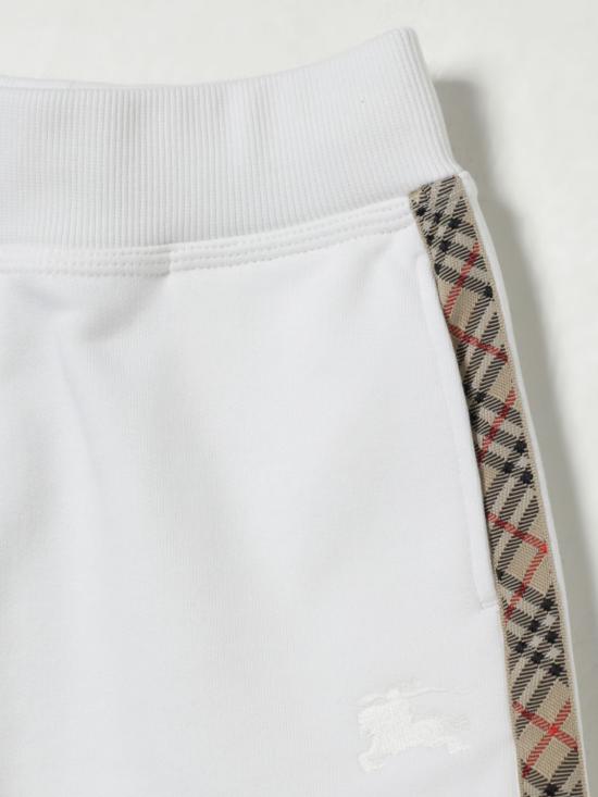 25FW [키즈] 버버리 쇼츠/버뮤다 8111904 White - BURBERRY