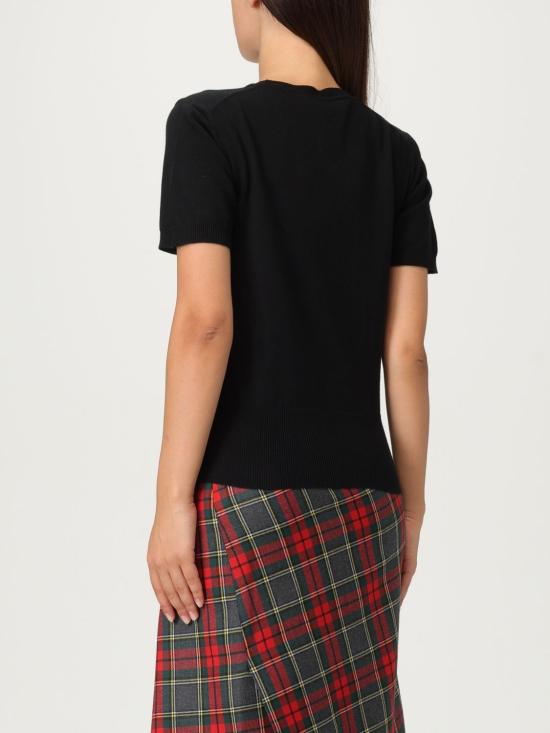 25FW 비비안웨스트우드 Bea 베아 니트 탑 1803002QY001V N401 Black - VIVIENNE WESTWOOD