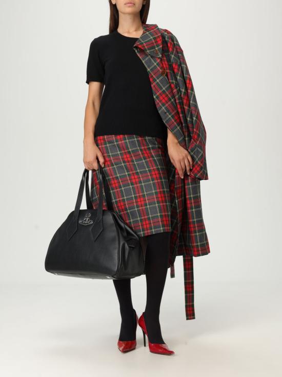 25FW 비비안웨스트우드 Bea 베아 니트 탑 1803002QY001V N401 Black - VIVIENNE WESTWOOD