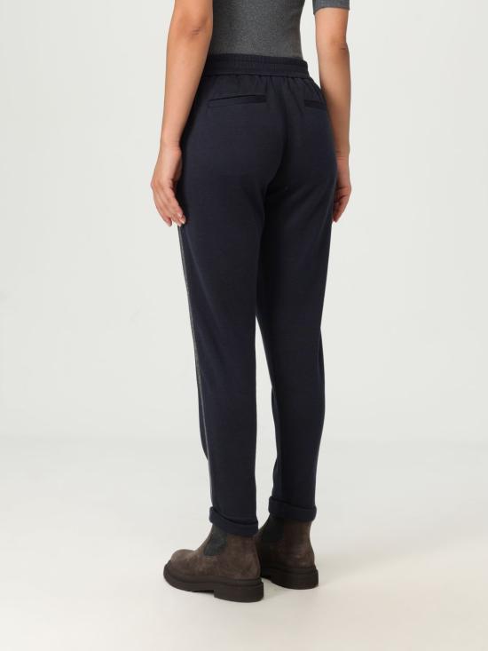 25FW 브루넬로 쿠치넬리 스트레이트 팬츠 MD828SM679 C8366 Blue - BRUNELLO CUCINELLI