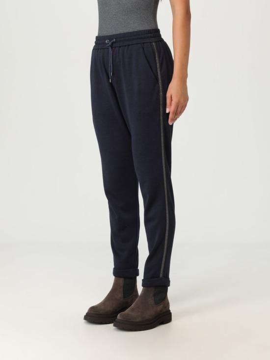 25FW 브루넬로 쿠치넬리 스트레이트 팬츠 MD828SM679 C8366 Blue - BRUNELLO CUCINELLI