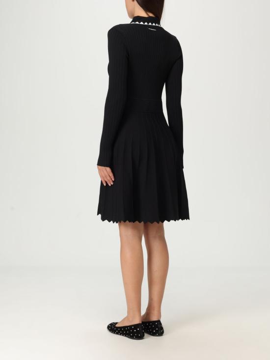 25FW 핑코 미디 원피스 105422A2PT ZZ2 Black - PINKO