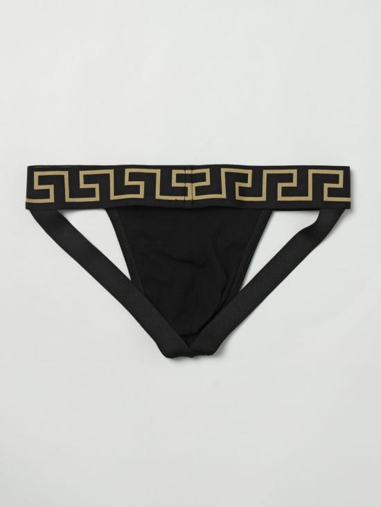 25FW 베르사체 팬티 AUU010171A1001 1A80G Black - VERSACE
