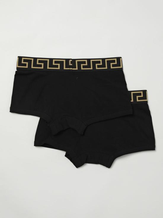 25FW 베르사체 언더웨어 AU101811A1001 1A80G Black - VERSACE
