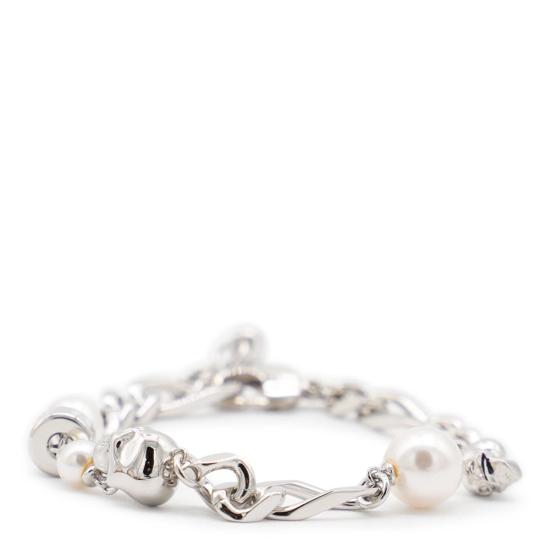 26FW 알렉산더 맥퀸 주얼리 836792J16PA1906 WHITE DOM - ALEXANDER MCQUEEN