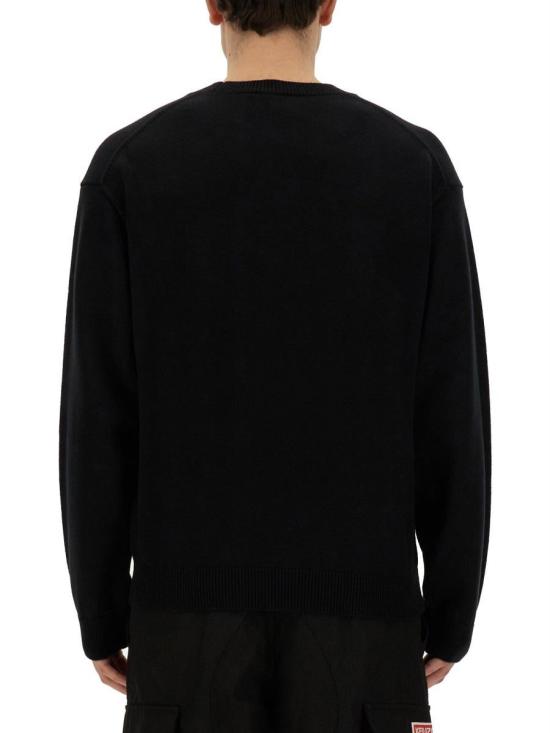  겐조 스웨터 FD65PU429 3BB99J Black - KENZO