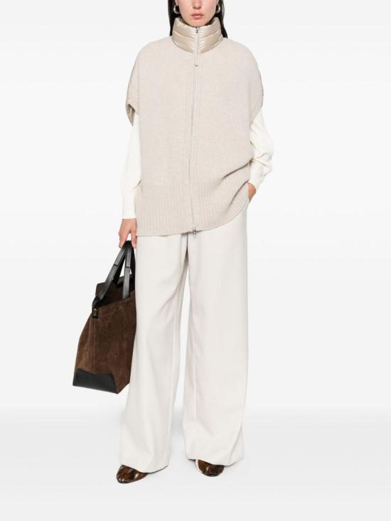 25FW 에르노 베스트 PI00139DR12017Z1985 Beige - HERNO