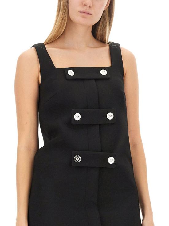  베르사체 숏 원피스 1011270 1A082081B000 Black - VERSACE