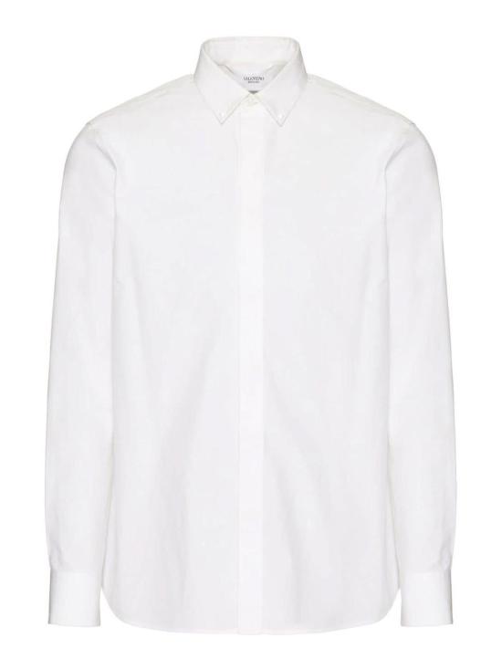  발렌티노 가라바니 긴팔 셔츠 4V3AB29C4WW0BO White