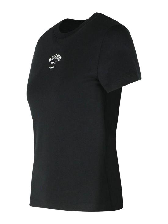  모스키노 반팔 티셔츠 K1J070782361555 Black - MOSCHINO