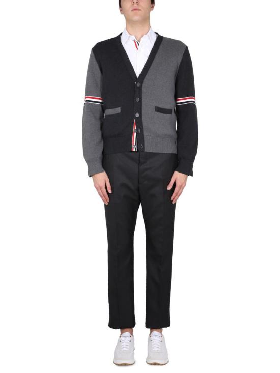  톰브라운 가디건 MKC310F Y3007982 GREY - THOM BROWNE