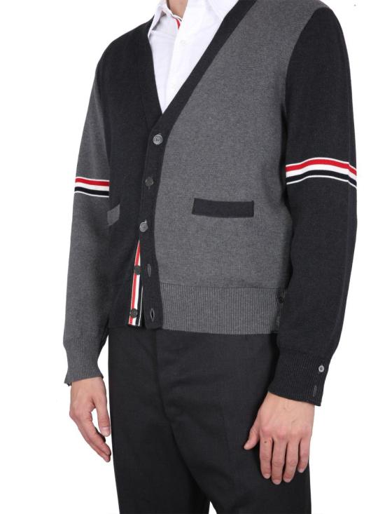  톰브라운 가디건 MKC310F Y3007982 GREY - THOM BROWNE