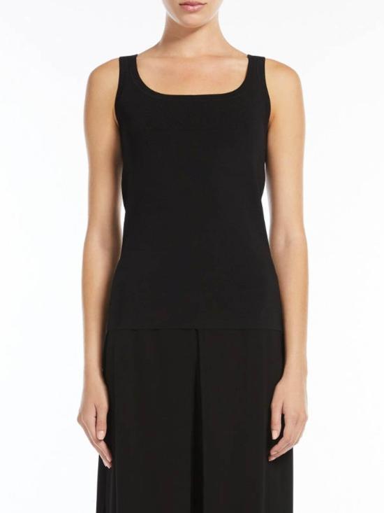  막스마라 민소매 티셔츠 2511361049600004 Black - MAX MARA