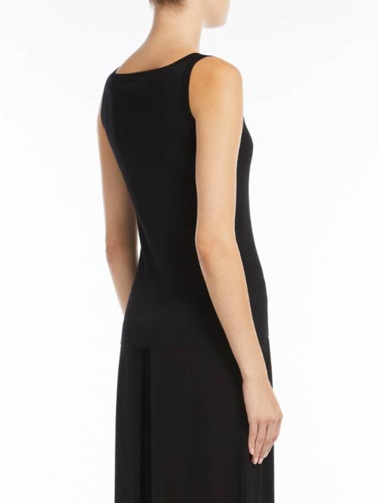  막스마라 민소매 티셔츠 2511361049600004 Black - MAX MARA