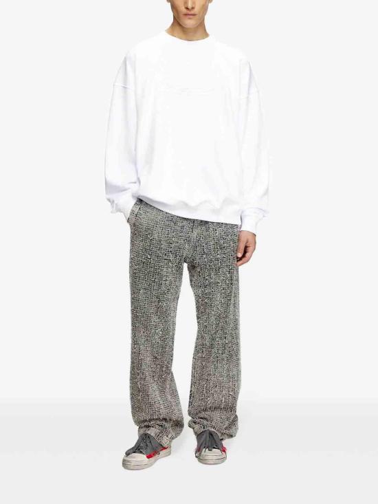  디젤 긴팔 티셔츠 A037900JYYJ100C White - DIESEL