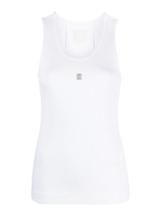  지방시 민소매 티셔츠 BW70CH30ZL100 White