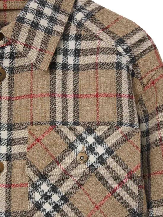  버버리 긴팔 셔츠 8108014 Beige - BURBERRY