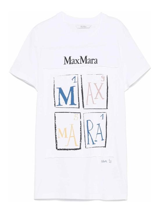 26SS 막스마라 반팔 티셔츠 2511941062600017C White