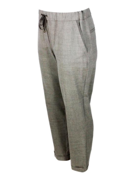 25FW 로레나안토니아찌 팬츠 A2450PA80I 0218 Greige - LORENA ANTONIAZZI