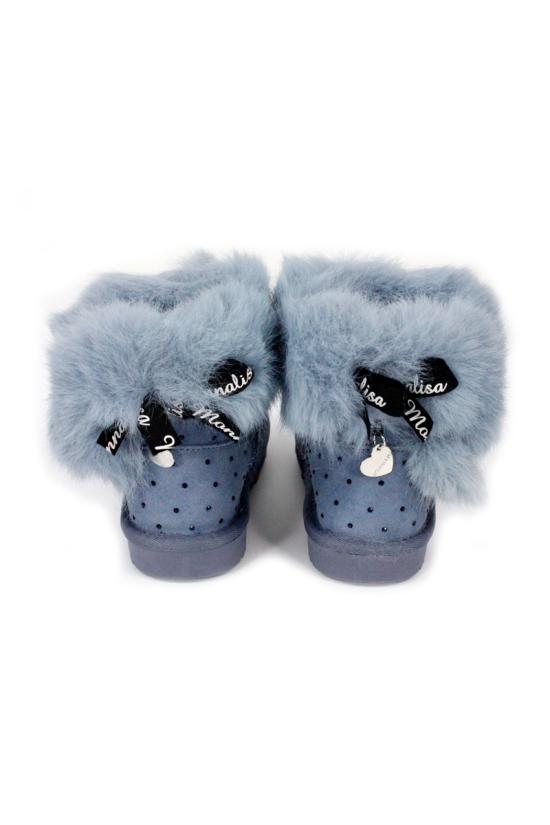 25FW [키즈] 모나리자 미들 부츠 8C6001 6700 0060 Light Blue - MONNALISA