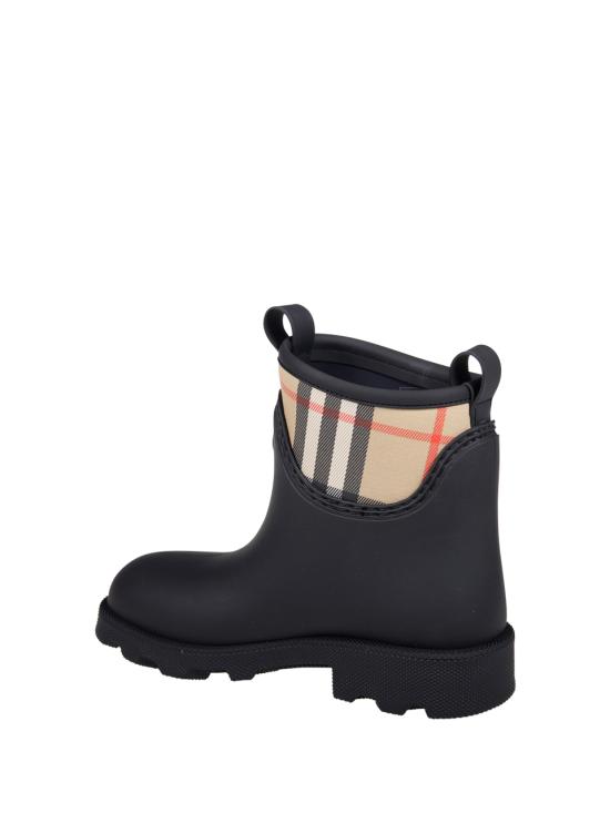 25FW 버버리 마쉬 스탬프 로우 부츠 8111712 A1189 BLACK - BURBERRY