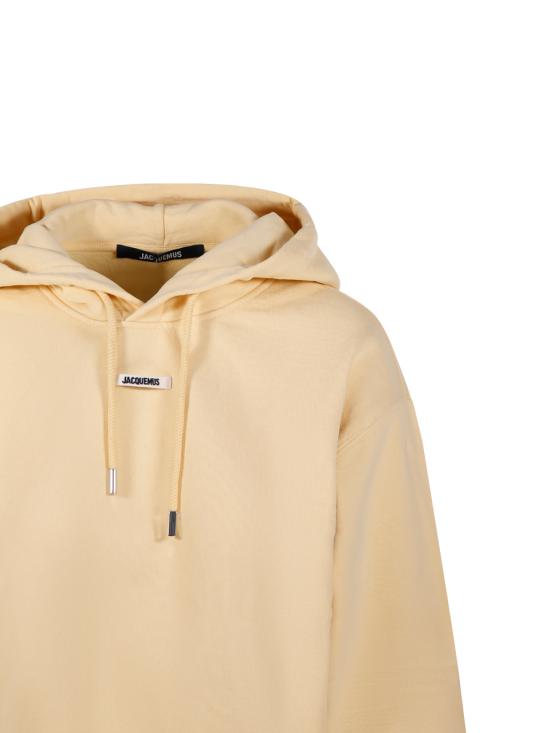 25FW 자크뮈스 후드 티셔츠 24EHOW00247AJ00109 130 LIGHT BEIGE - JACQUEMUS