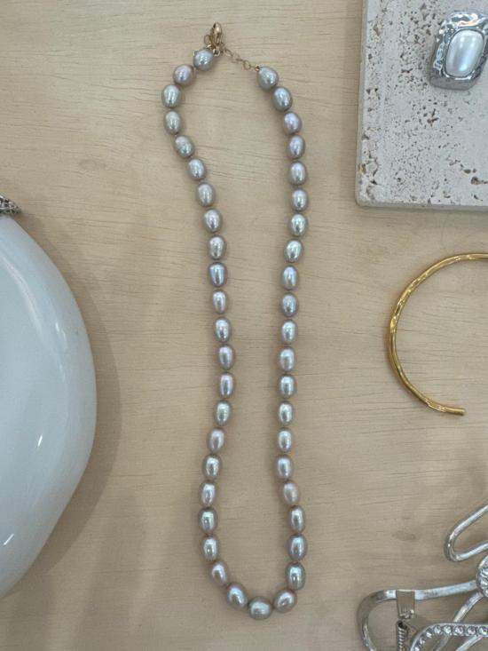  브레넌 스튜디오 목걸이/팬던트 샴페인 진주 목걸이