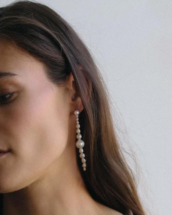  브레넌 스튜디오 이어링 펄 스피리스 드롭 - BRENNAN STUDIOS