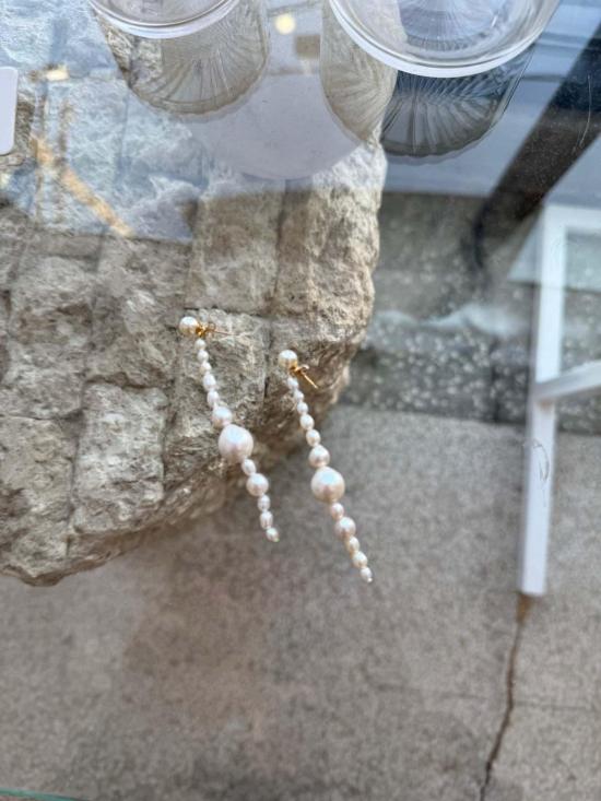  브레넌 스튜디오 이어링 펄 스피리스 드롭