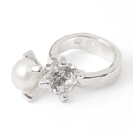  E.M. 반지 진주 + 돌 - OTHER BRANDS