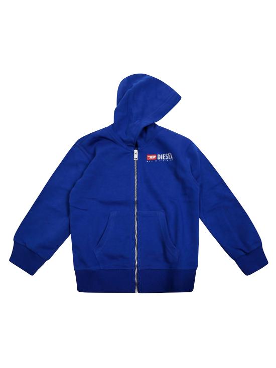 25FW [키즈] 디젤 티셔츠 J02484 KYAZ3 SDROPSH K89G BLU